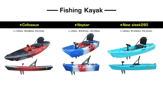 Discount Promotion Foot Drive Pedal Fishing Kayaks on Sale
